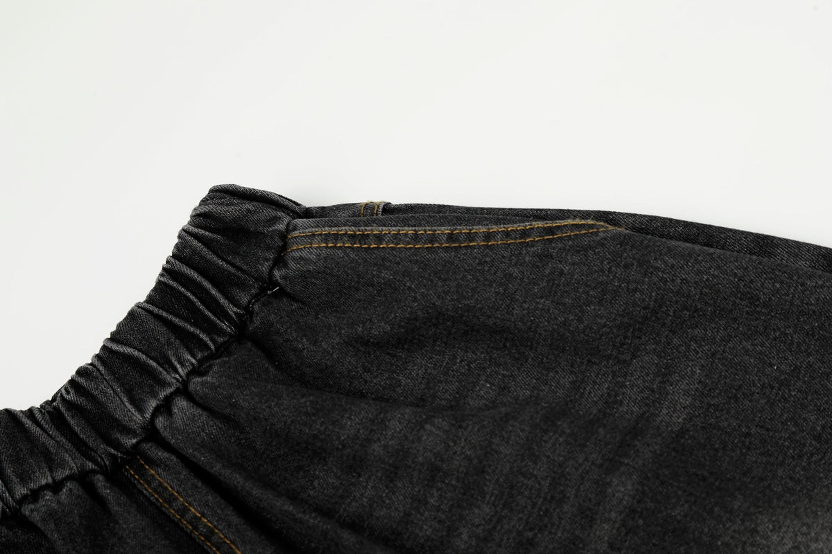 Pantalon en jean large « Star Flag » de Madxmarx