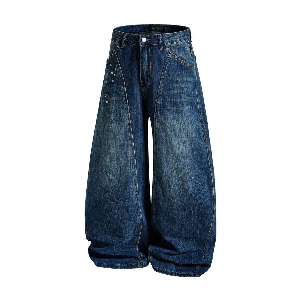Madxmarx „Studded Panel Denim Jeans“