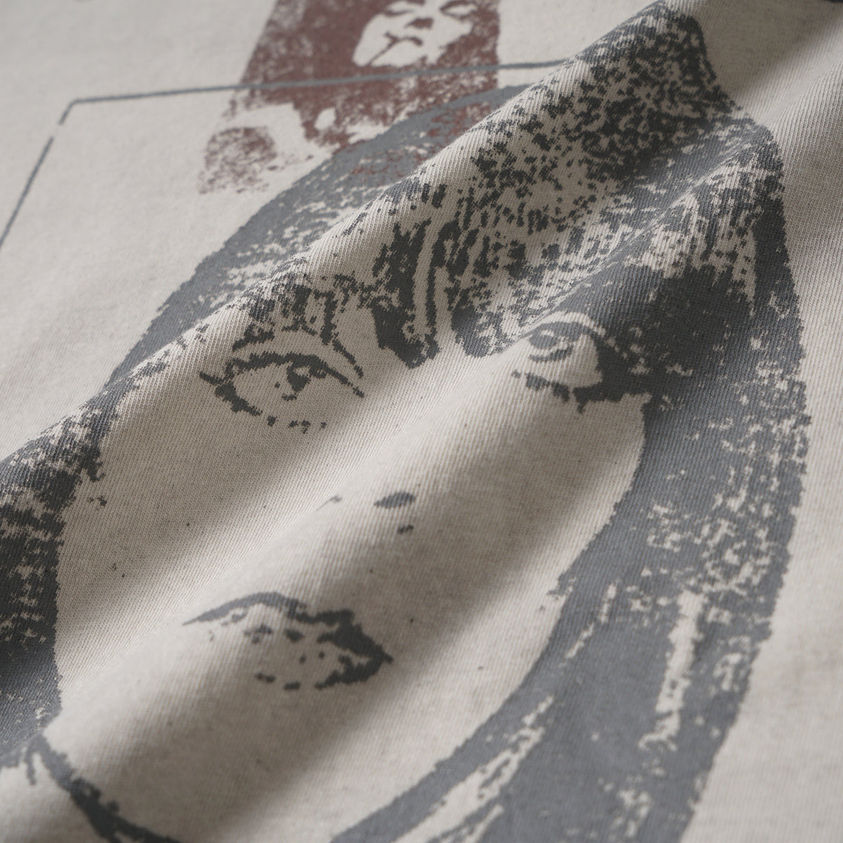 Madxmarx Distressed Graphic Long Sleeve Tee