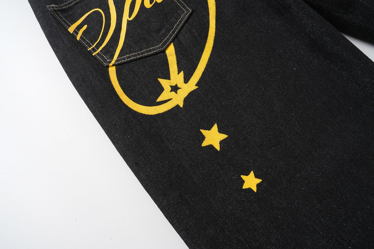 Jeans de pierna ancha Madxmarx Star Script