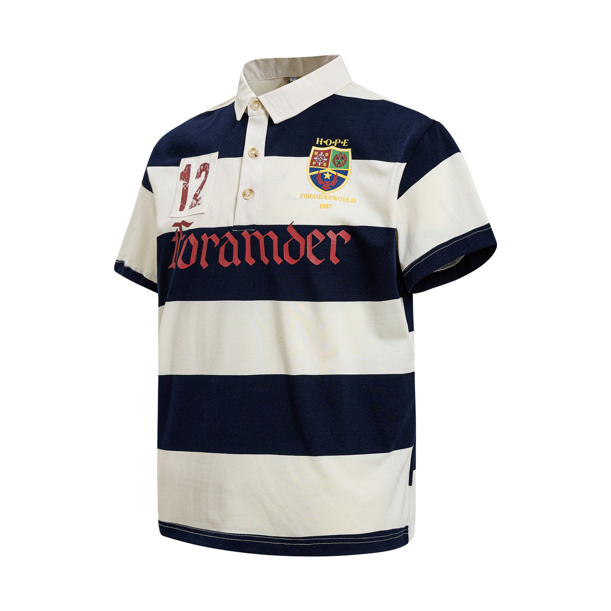 Madxmarx “Heritage Stripe Rugby Polo”