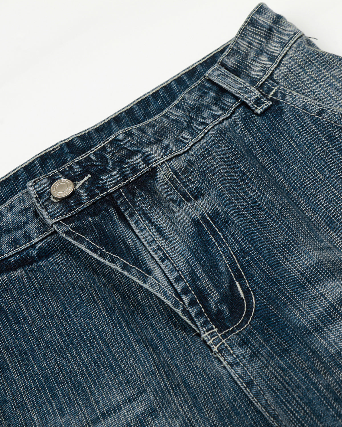 Bamboo Textured Barrel Jeans