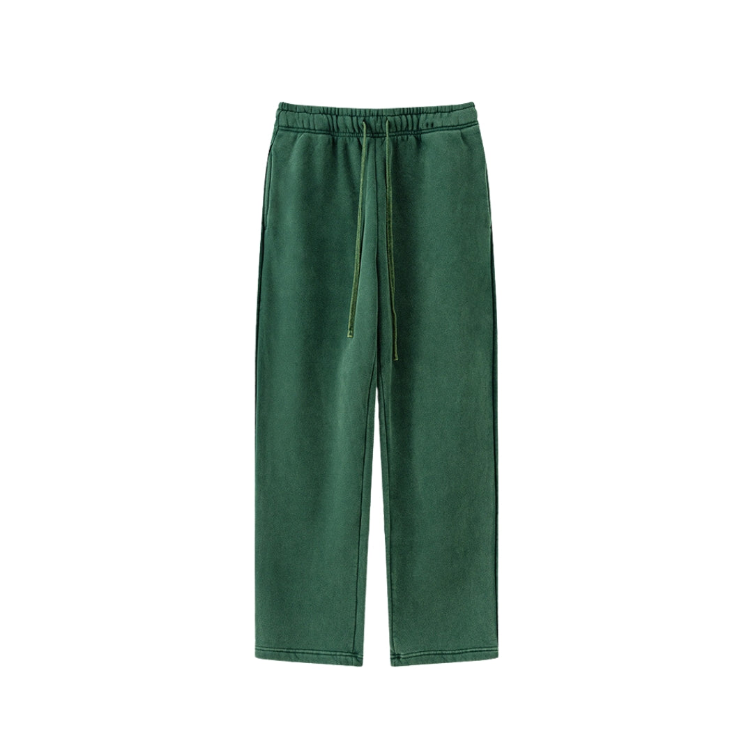 green pants