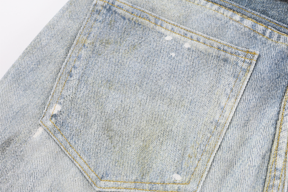 Jeans tonneau délavés à détails noués Madxmarx