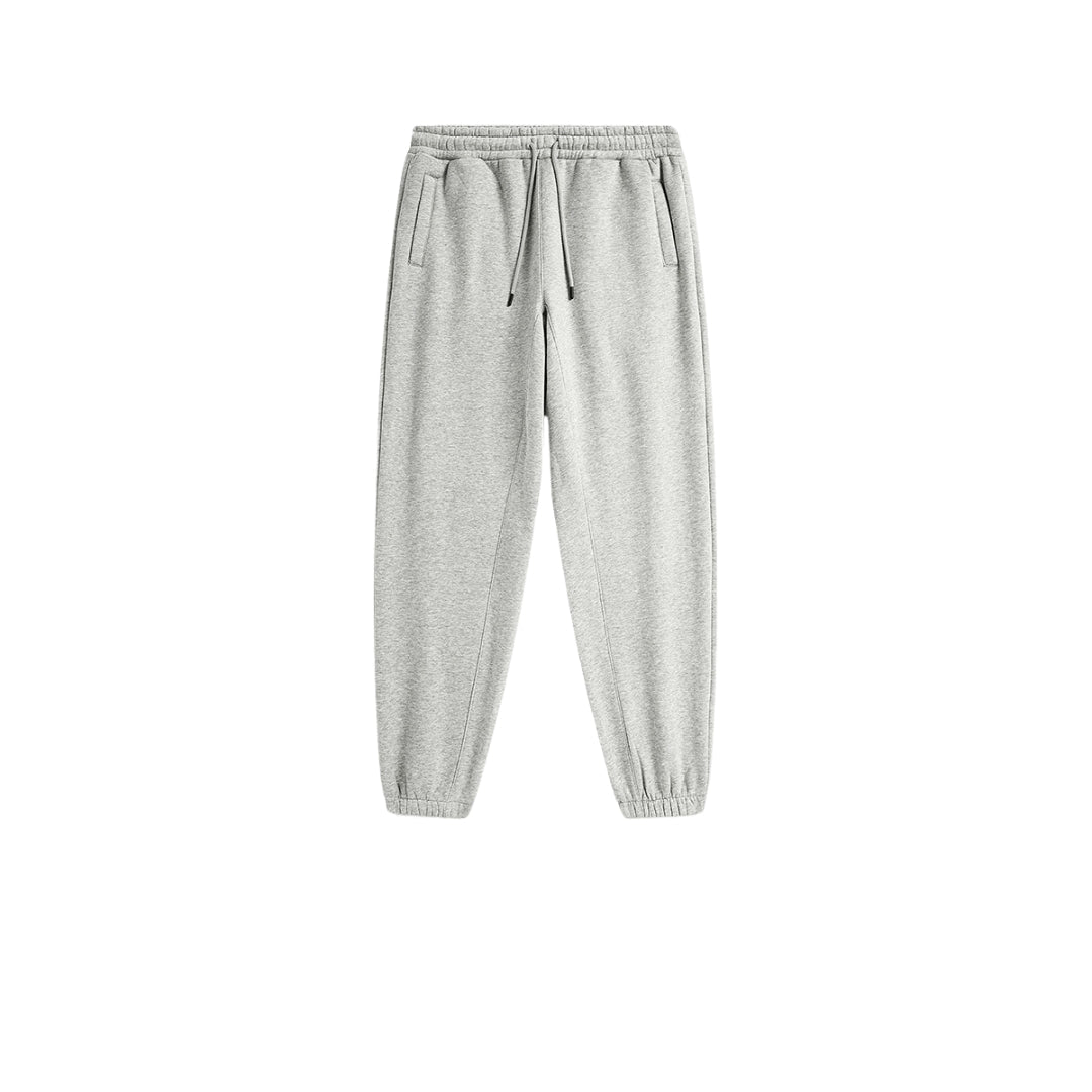 Felpa oversize con fodera in pile e pantaloni della tuta con fodera in pile