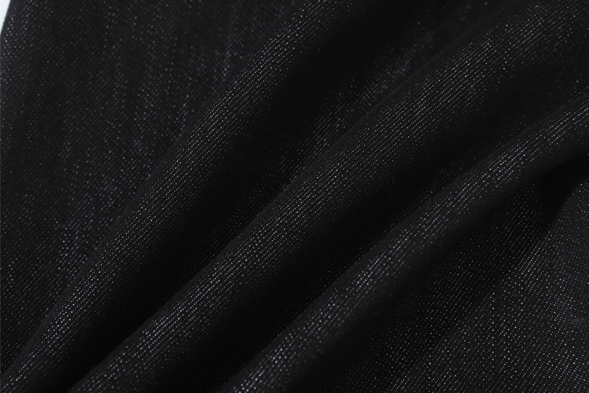 Madxmarx Buckle Detail Wide-Leg Denim Pants