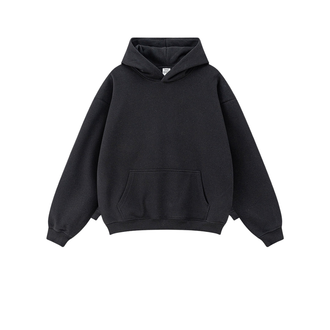 black hoodie