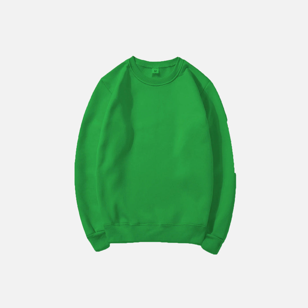 Essential Solid Color Blank Sweatshirt