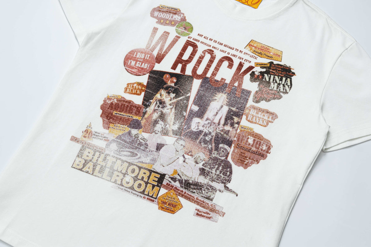 Madxmarx Vintage Rock Collage Tee