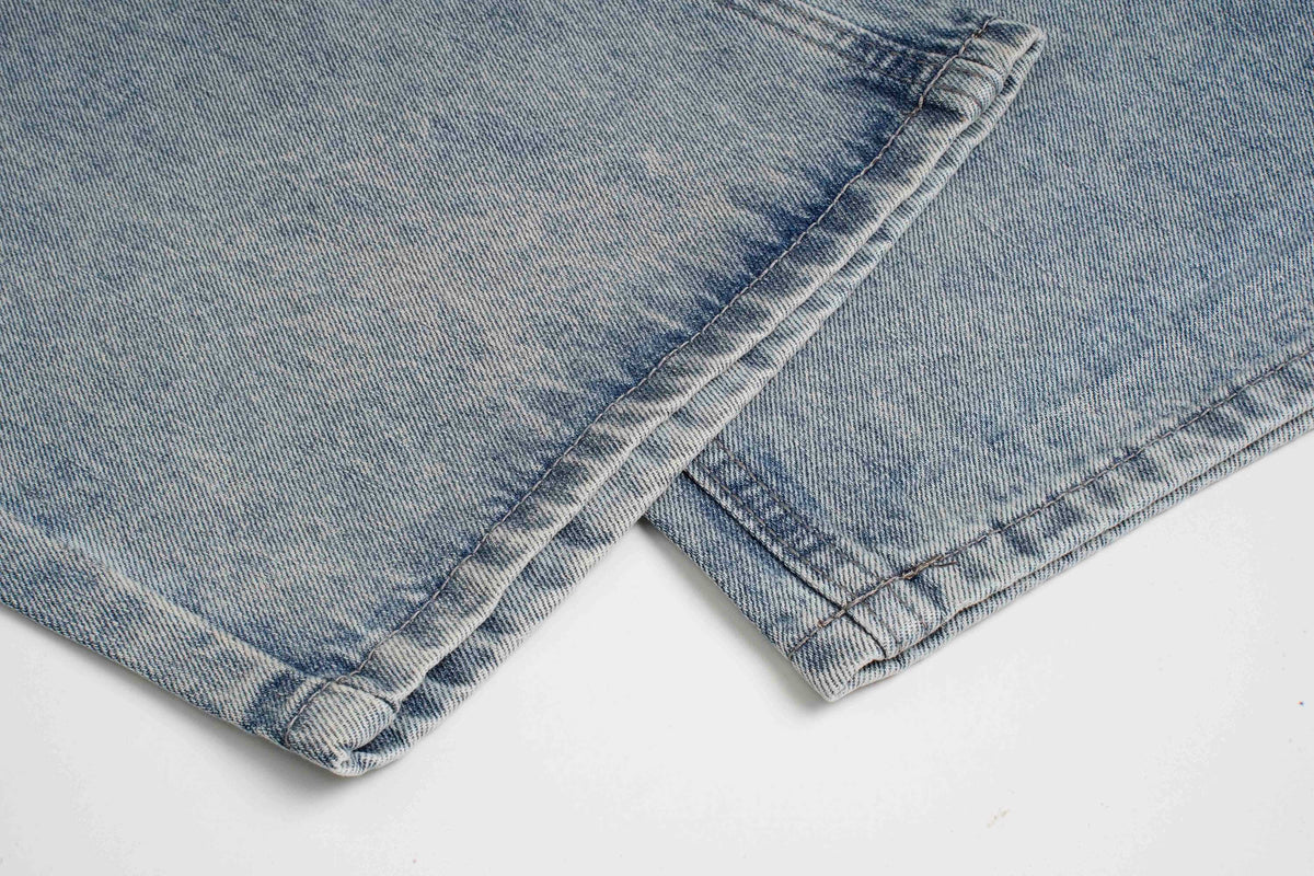 Madxmarx “Jeans de pierna ancha con lavado Stardust”