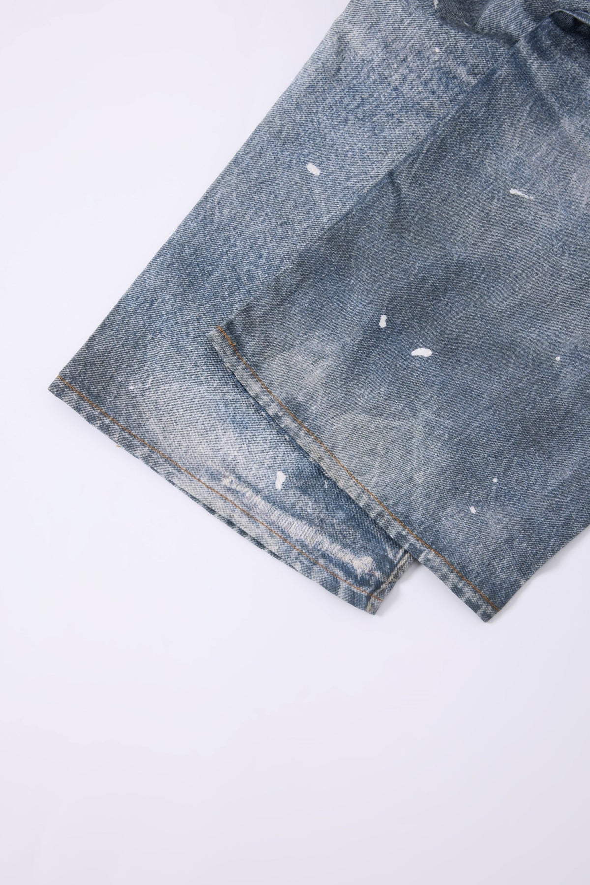 Madxmarx Layered Waist Distressed Jeans