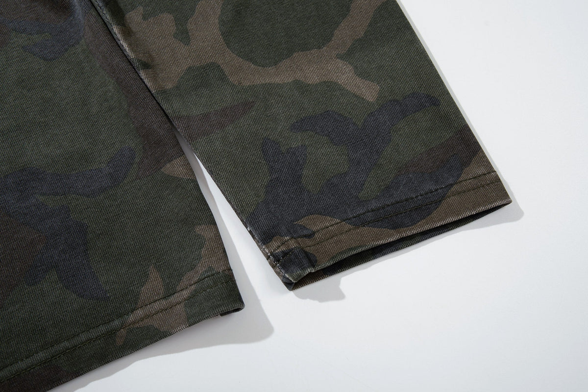 Madxmarx Camo Long Sleeve Tee