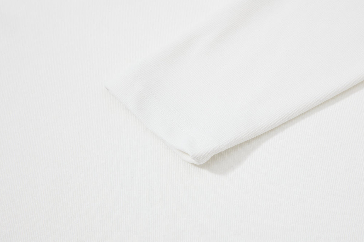 Madxmarx Crest Script Polo Long Sleeve