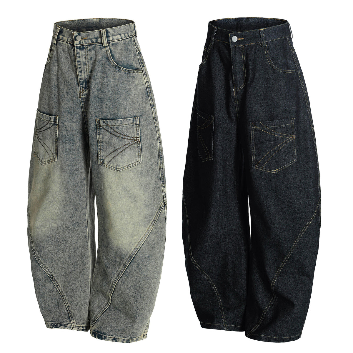 Madxmarx Arc Stitch Denim Jeans