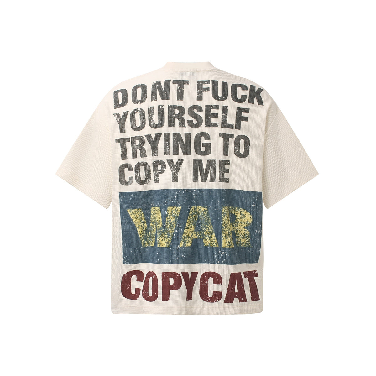 Madxmarx “Copycat Statement Waffle Tee”