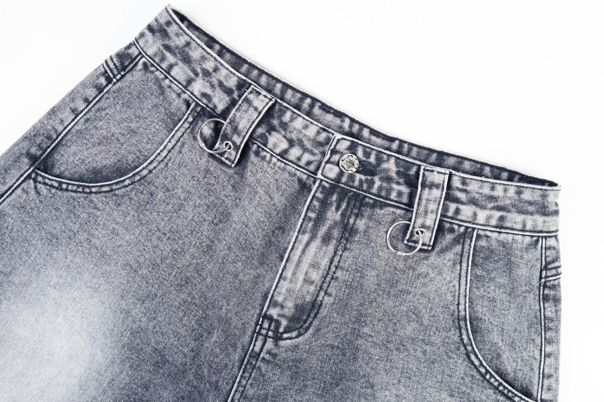 Madxmarx Convertible Utility Baggy Jeans
