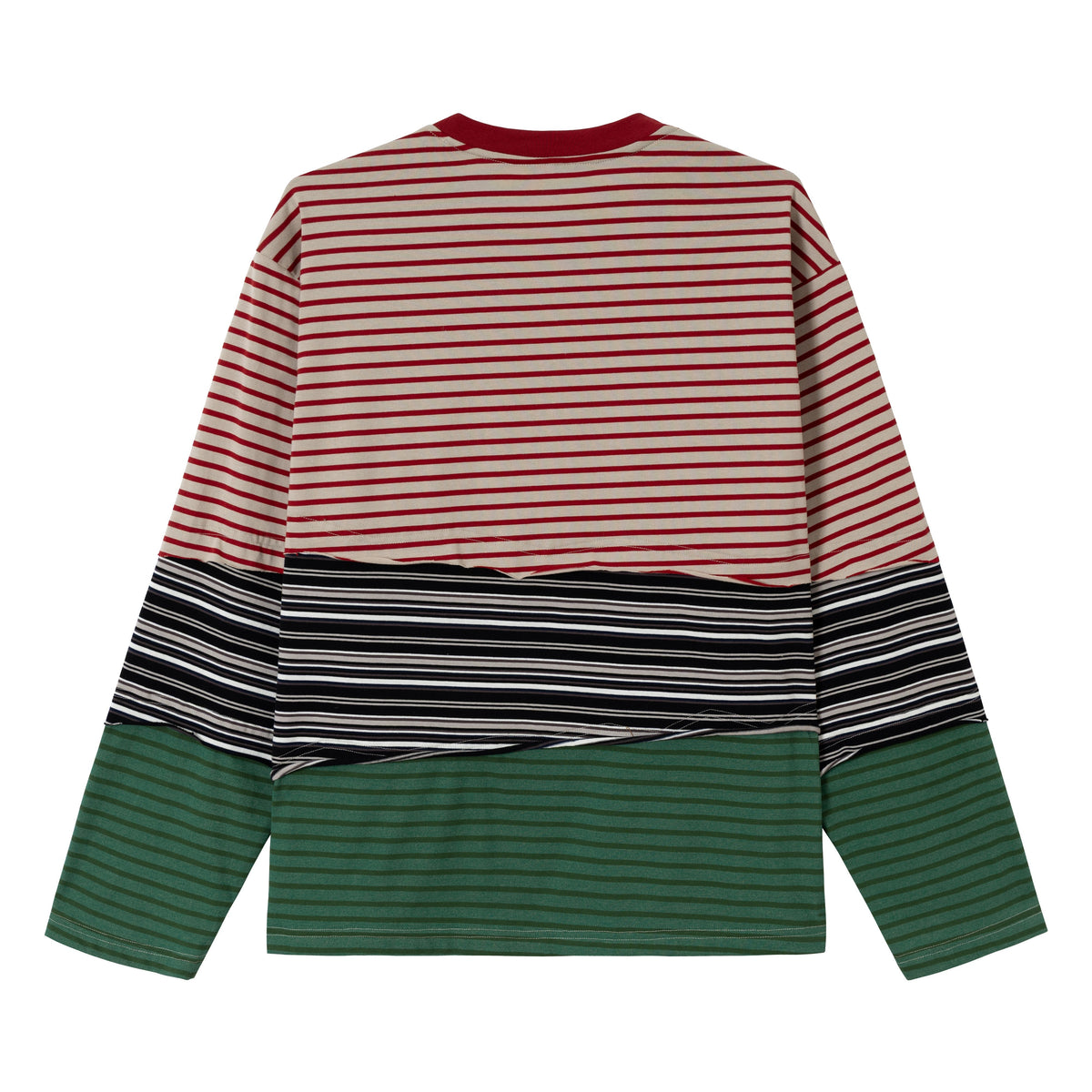 Madxmarx Striped Long Sleeve Tee