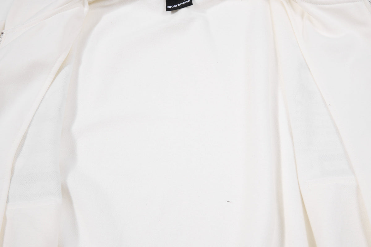 Madxmarx Star Sleeve Graphic Zip-Up Hoodie
