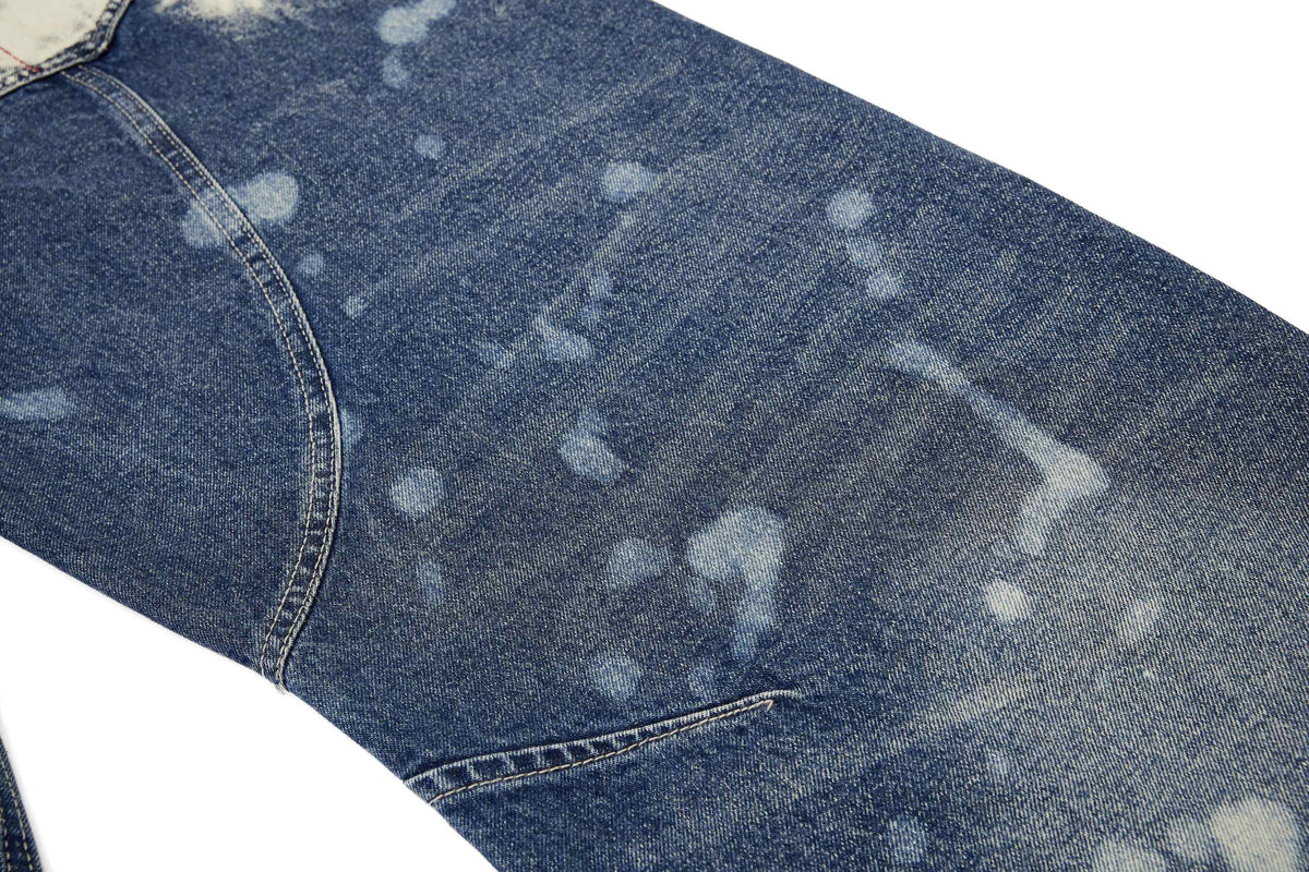 Madxmarx “Grommet Washed Balloon Jeans