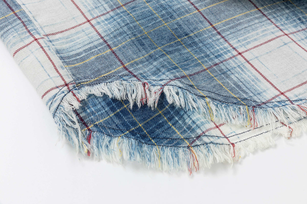 Madxmarx Vintage Plaid Flannel Shirt