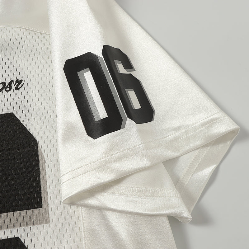 Madxmarx Mesh Panel Football Jersey Tee