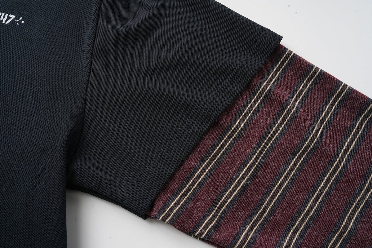 Madxmarx Layered Star Polo Tee