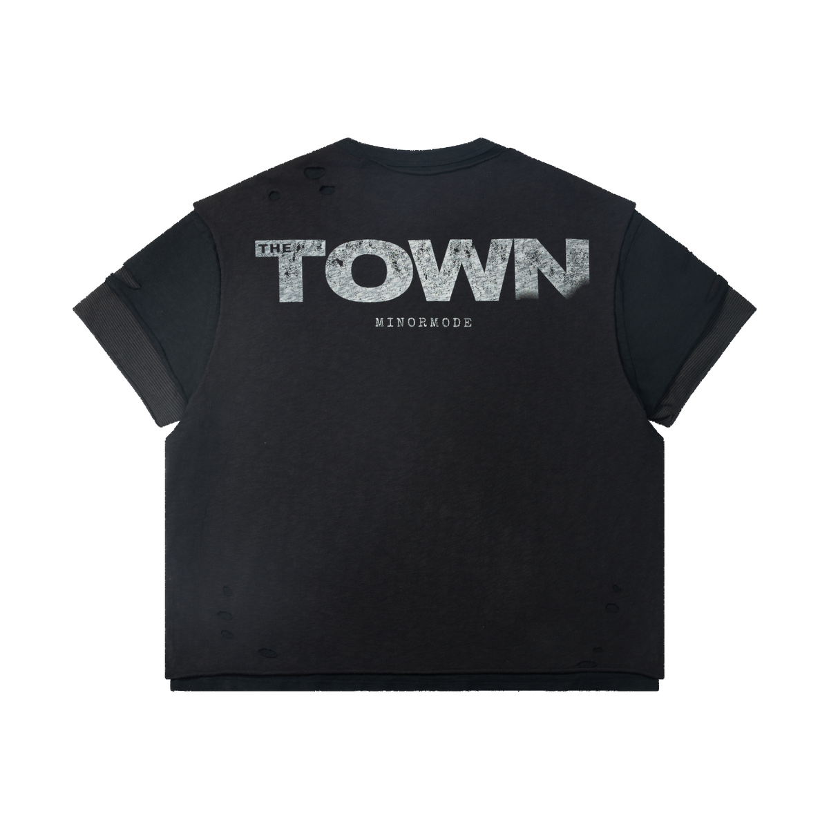 Madxmarx Distressed Layered Graphic Tee