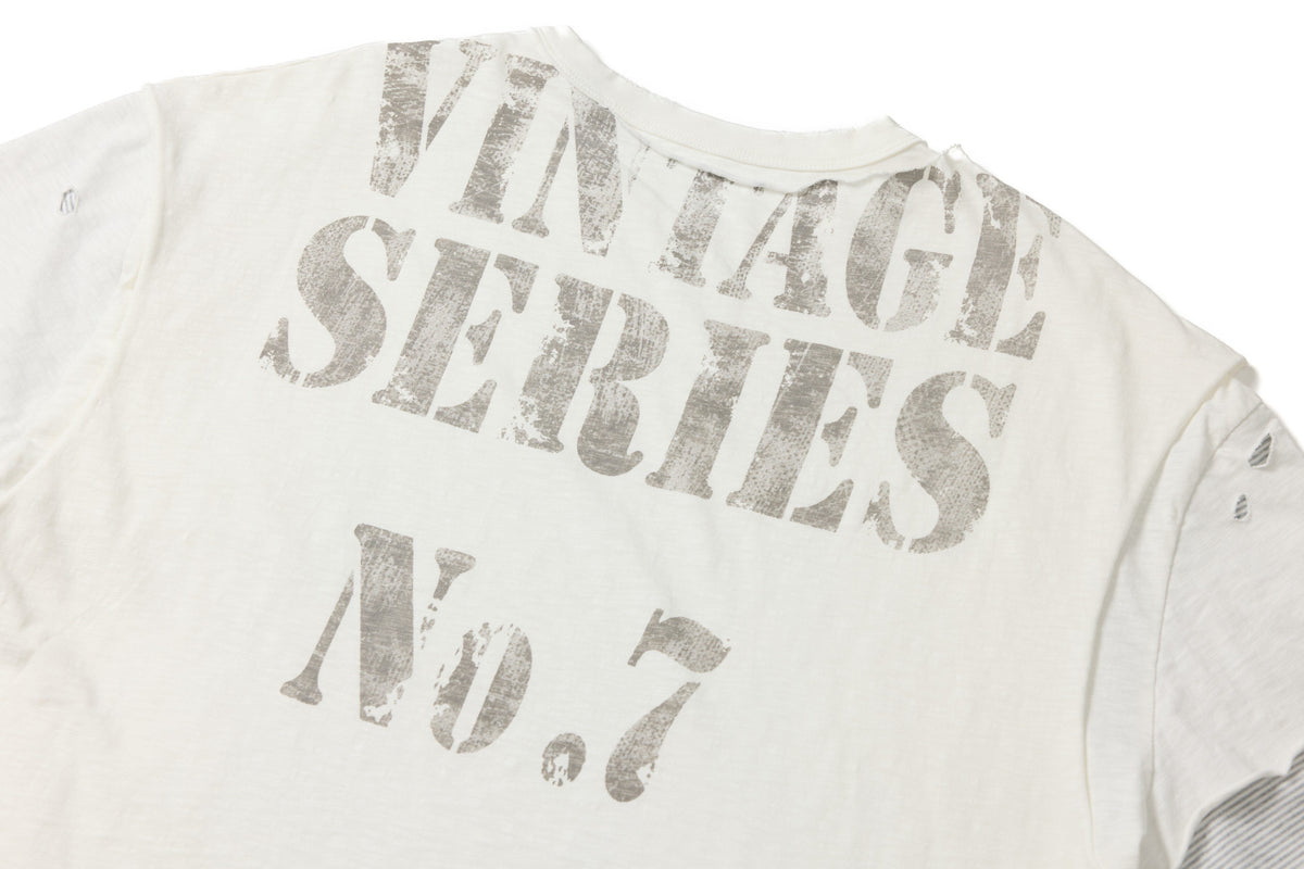 Madxmarx Layered Distressed Graphic Tee