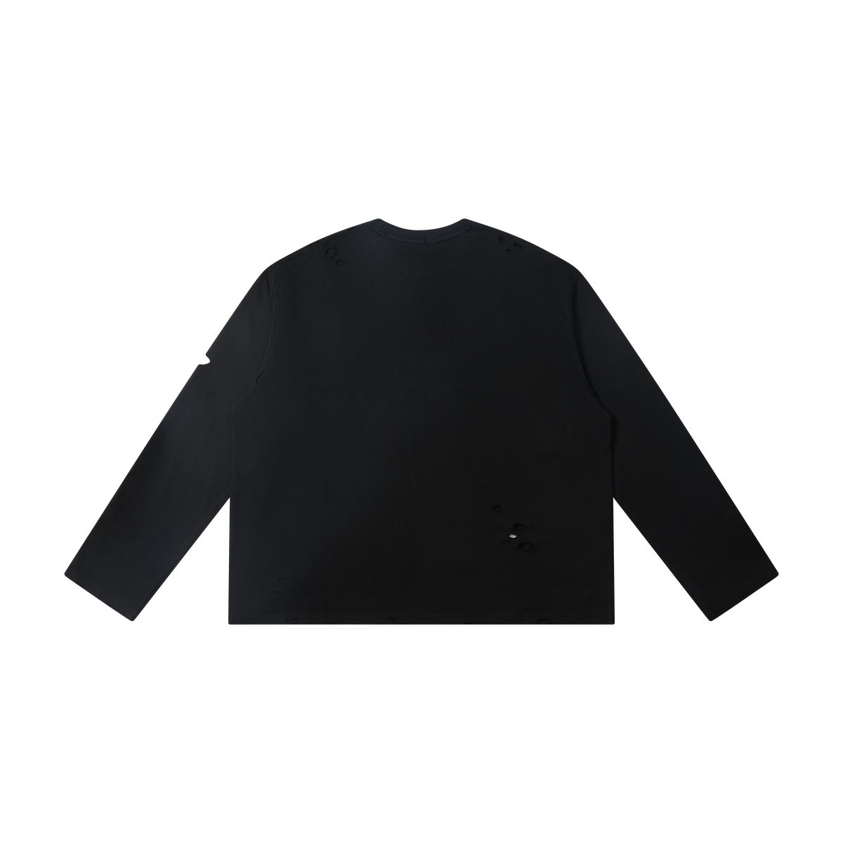 Madxmarx Distressed Graphic Long Sleeve Tee