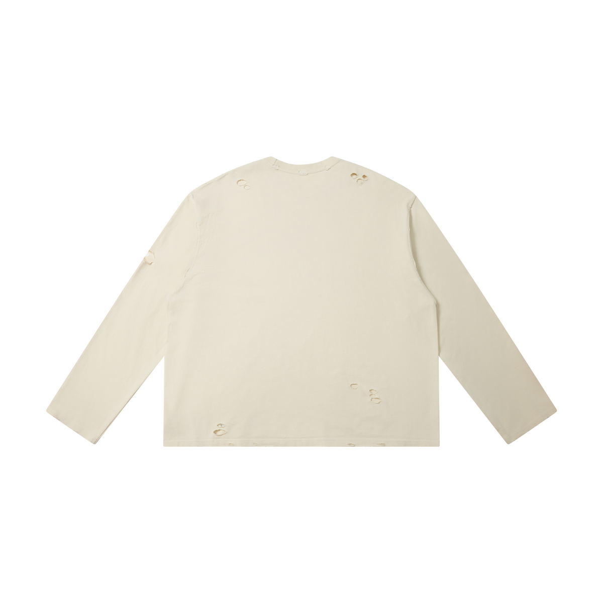 Madxmarx Distressed Graphic Long Sleeve Tee