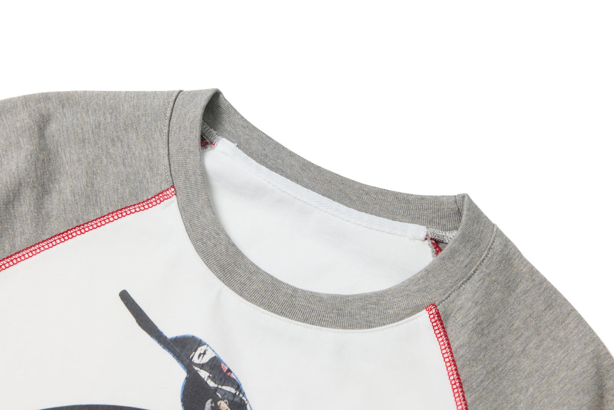 Madxmarx Moto Racing Raglan Long Sleeve Tee