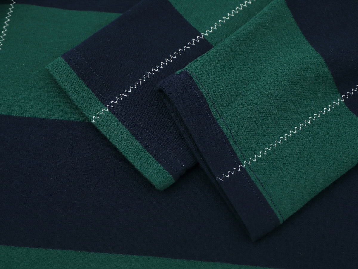 Madxmarx Striped Rugby Polo