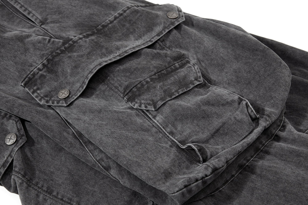Pantalon cargo large délavé Madxmarx