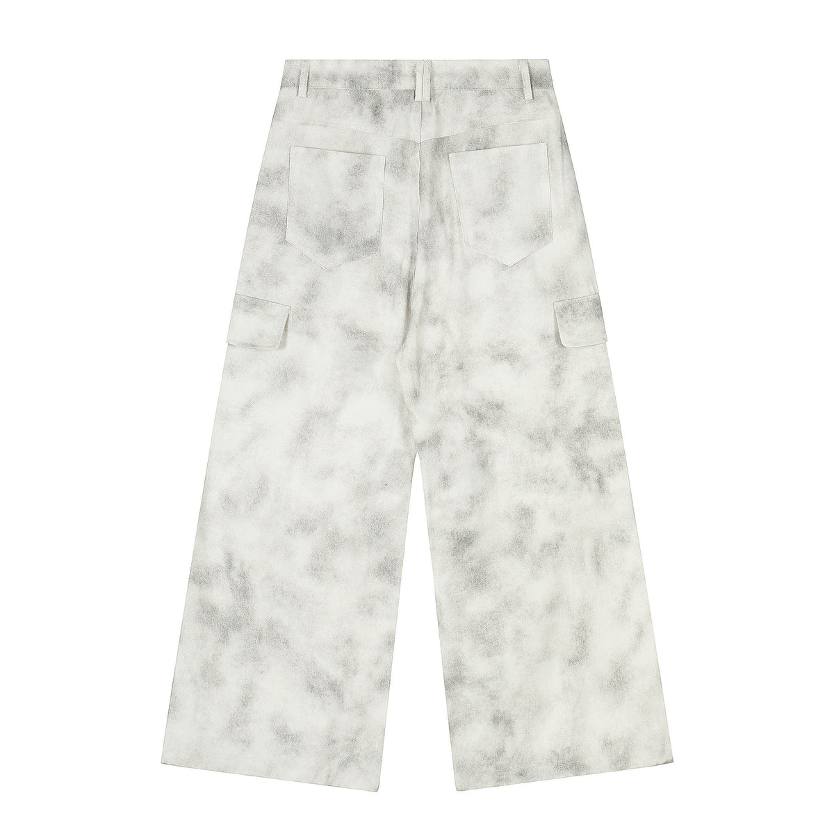 Pantalon cargo large délavé à écusson étoile Madxmarx