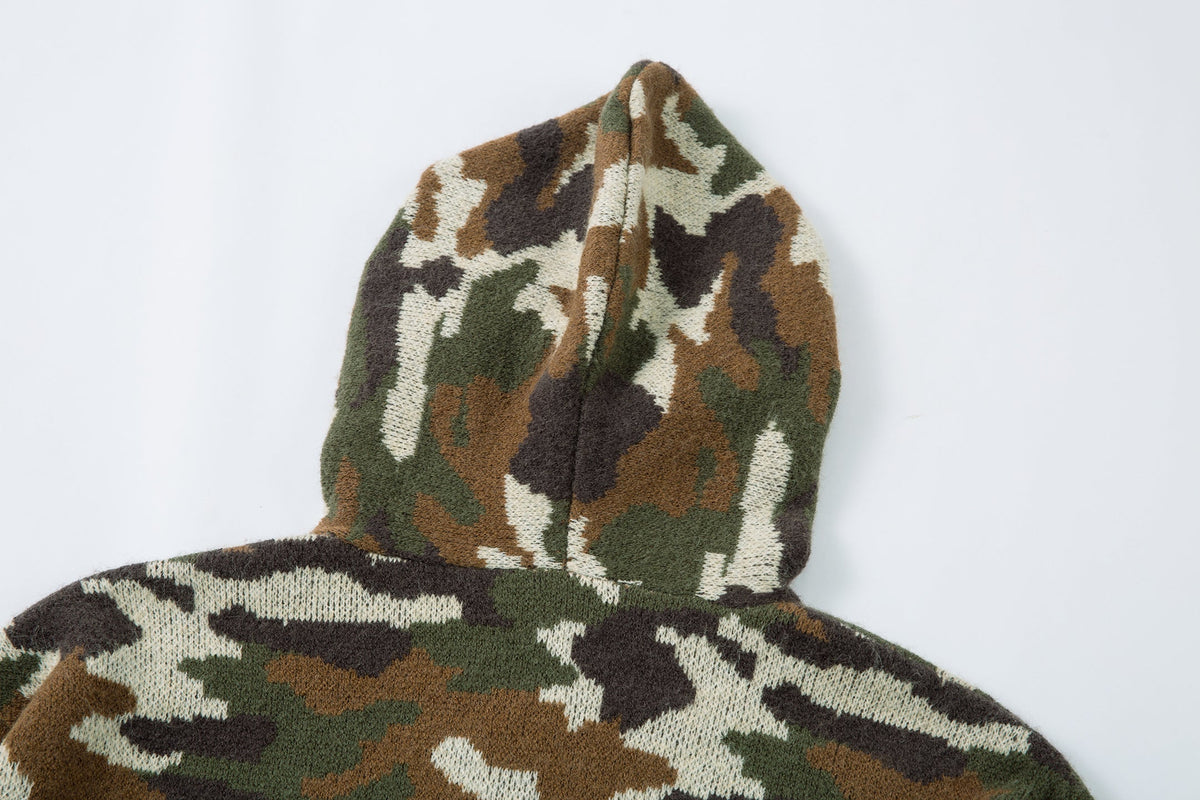 Madxmarx “07 Camo Knit Sweater”