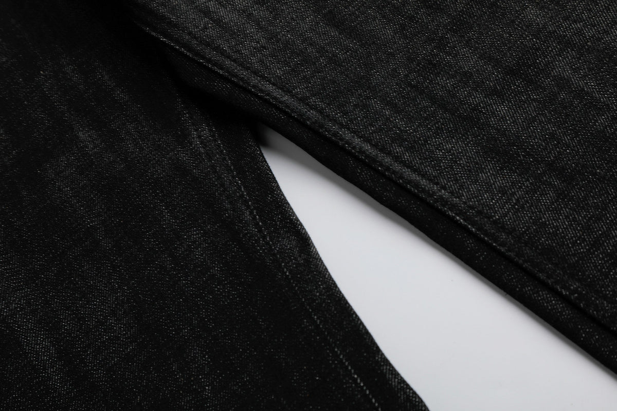 Madxmarx Raw Denim Wide-Leg Jeans