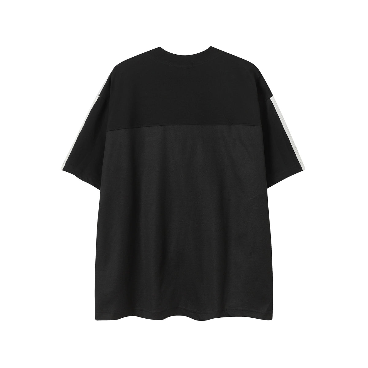 Madxmarx Split Stripe V-Neck Street Tee