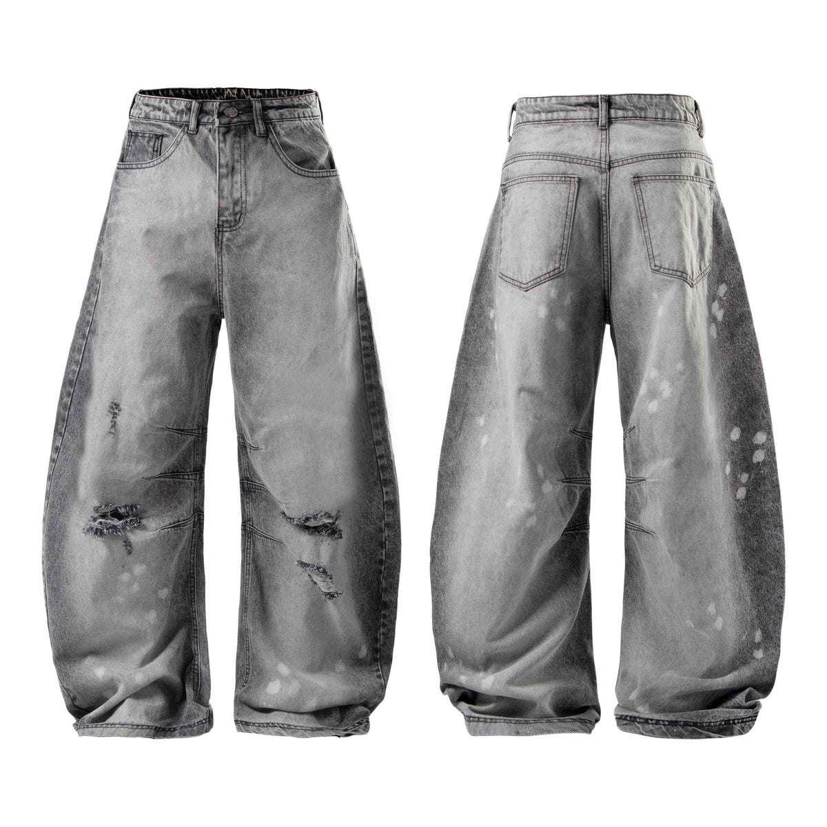 Madxmarx Washed Baggy Jeans