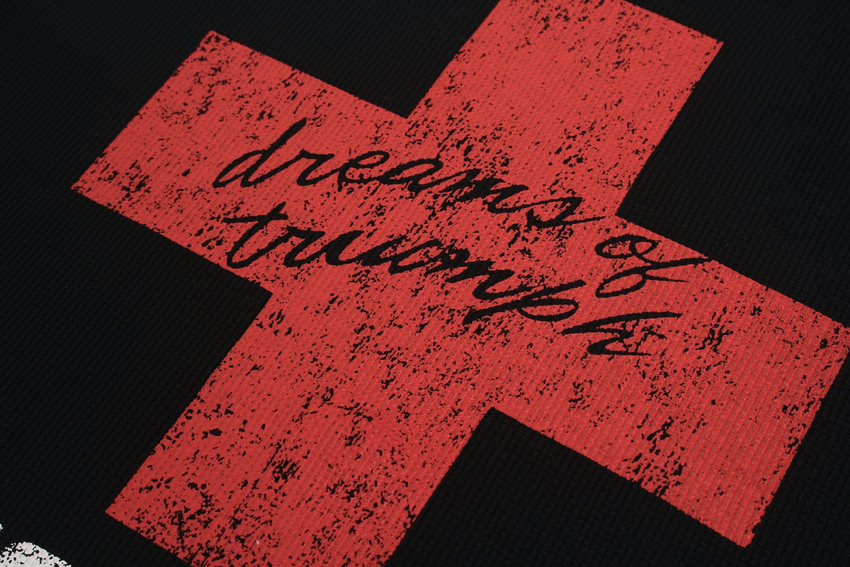 Madxmarx Cross Typography Graphic Tee