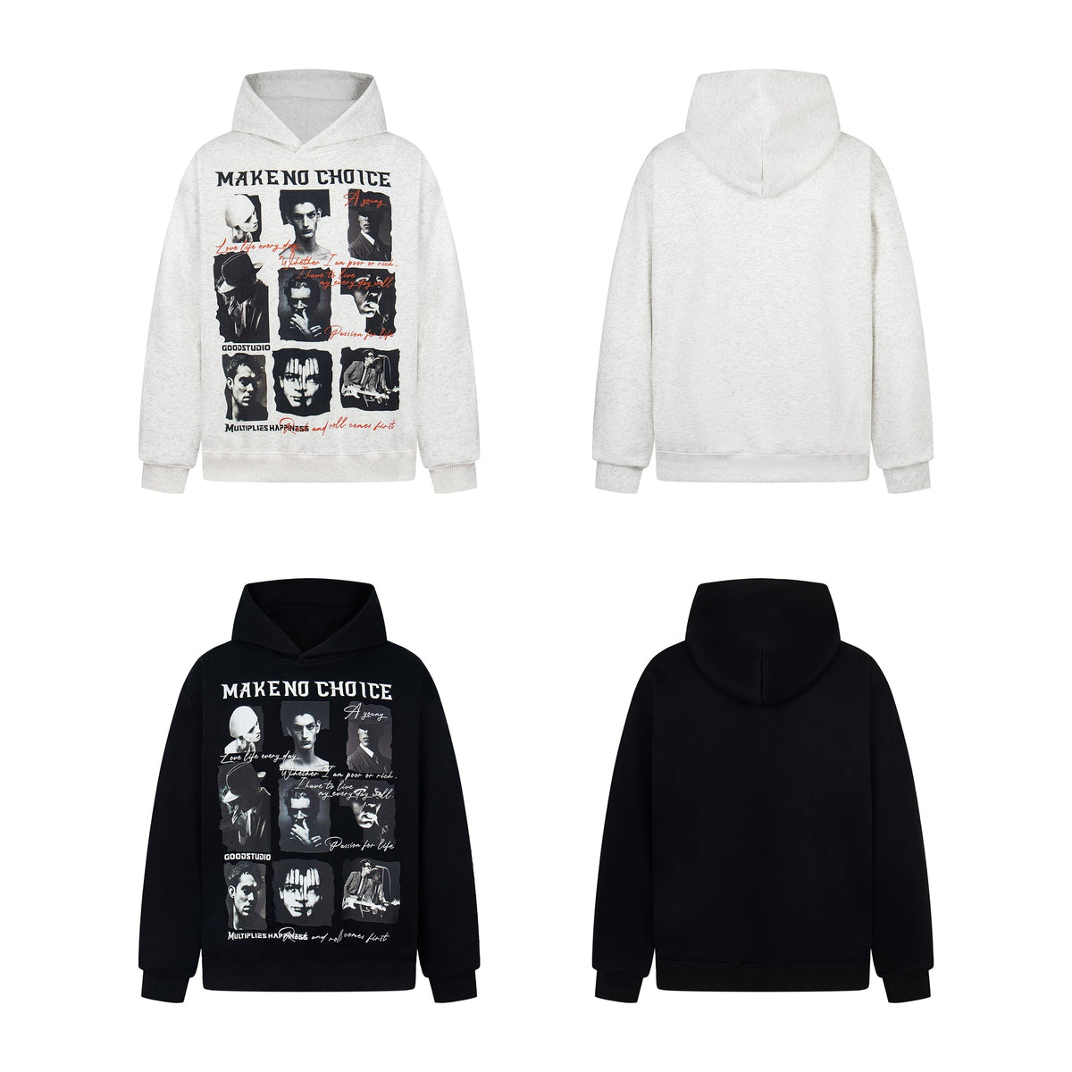 Madxmarx “Make No Choice” Graphic Hoodie