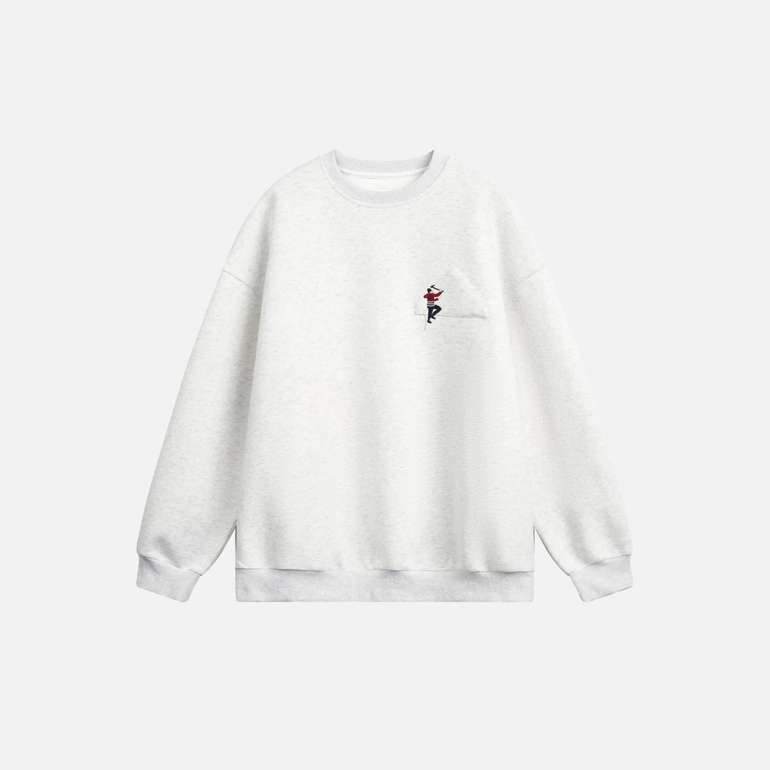 Cozy Funny O-Neck Sport Sweatshirt