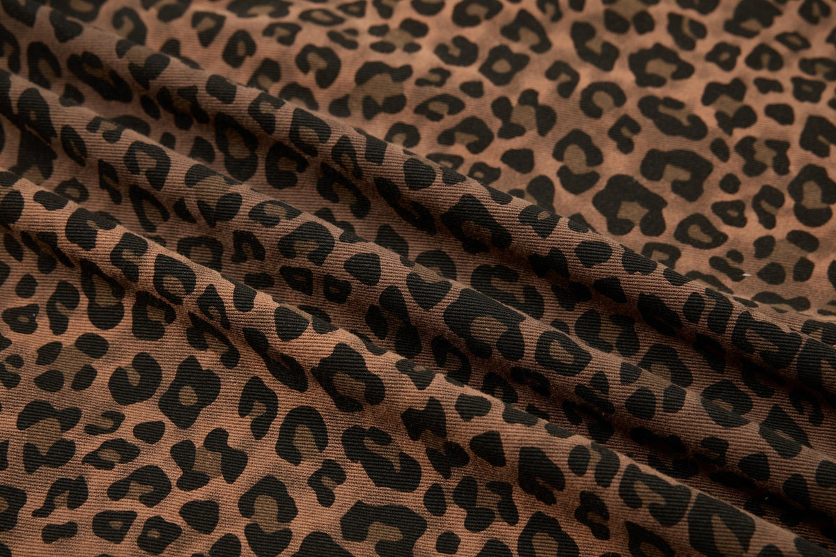 Madxmarx Leopard Print Statement Shirt