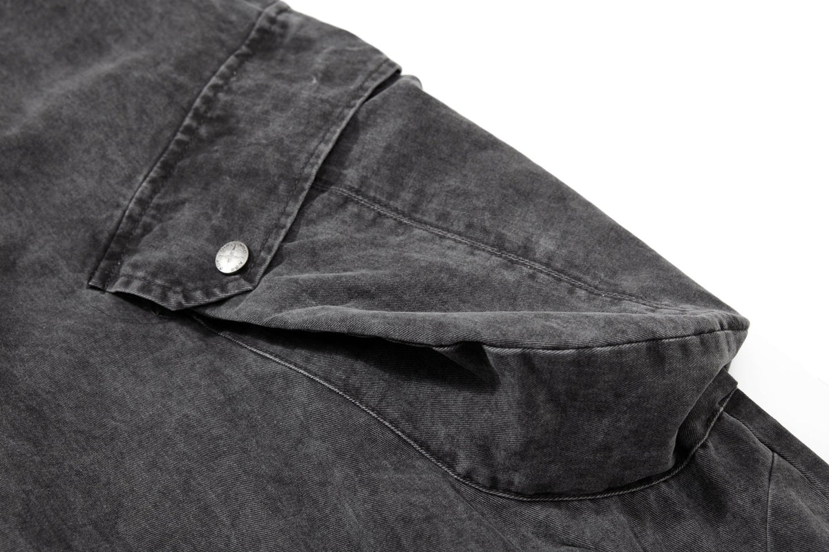 Pantalon cargo large délavé Madxmarx