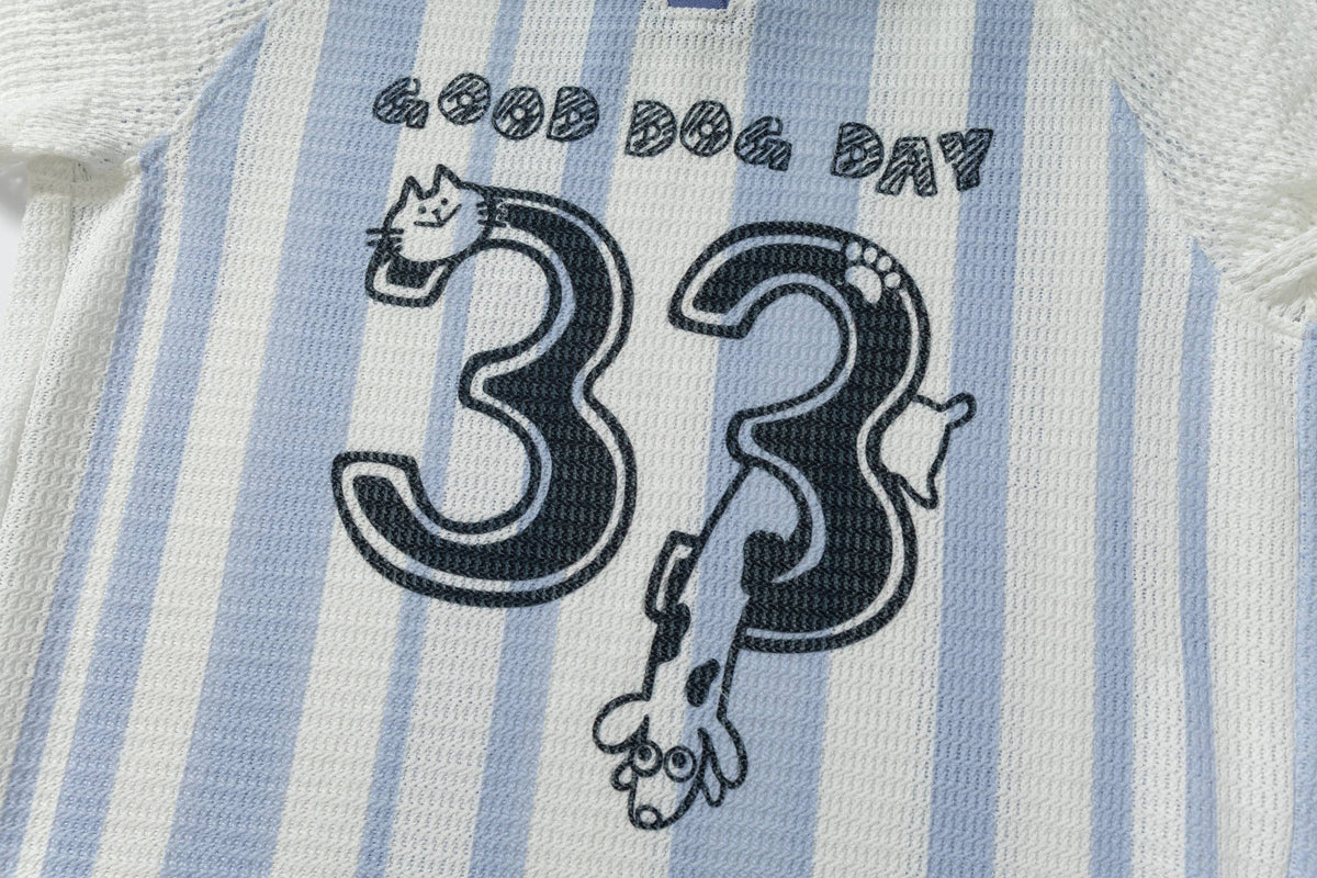 Madxmarx „Good Dog Rugby Knit Tee“