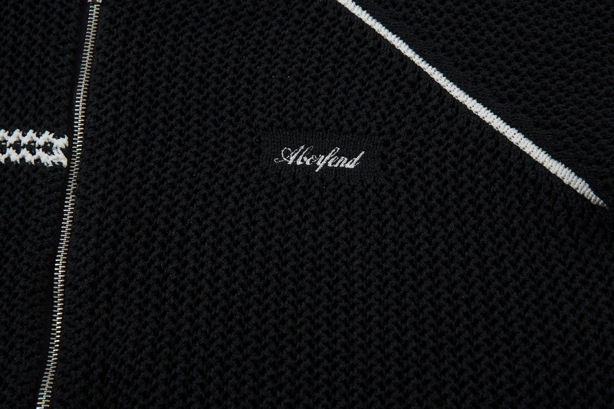 Madxmarx Mesh Knit Track Jacket