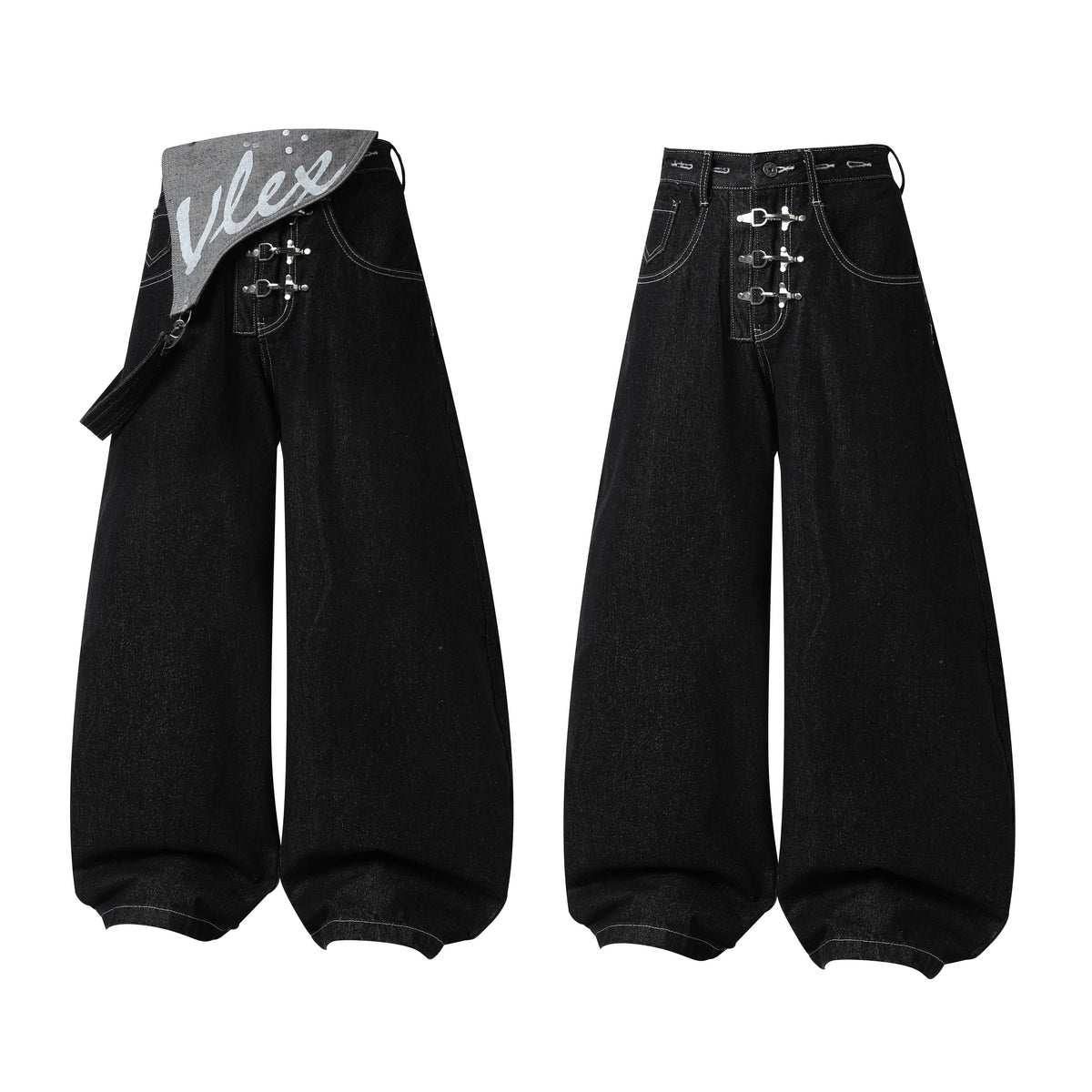 Jean large à bride Madxmarx Hardware