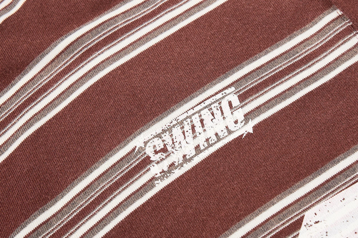Madxmarx “Vintage Stripe Rugby Polo”