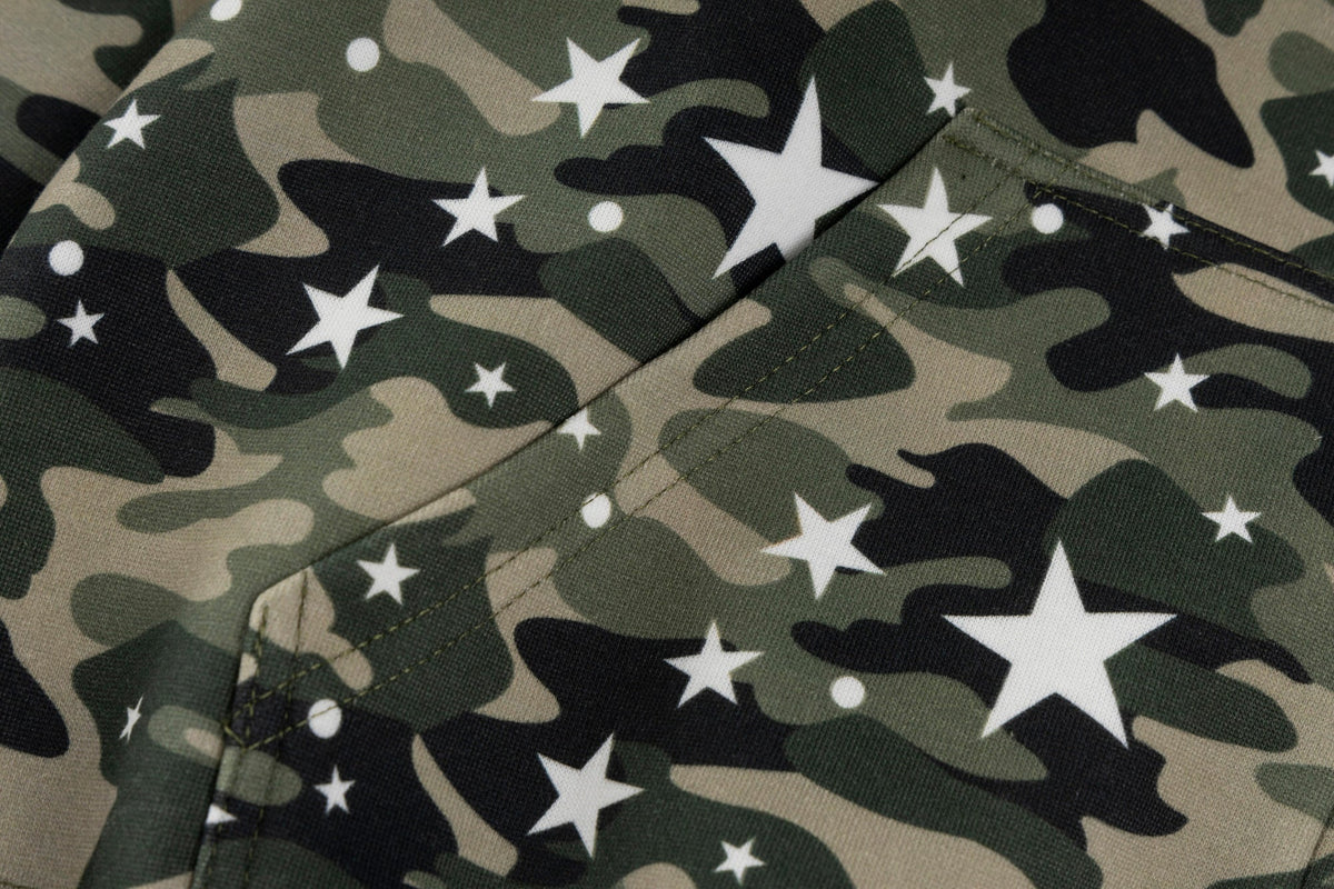 Madxmarx Camo Kitty Ear Zip Hoodie