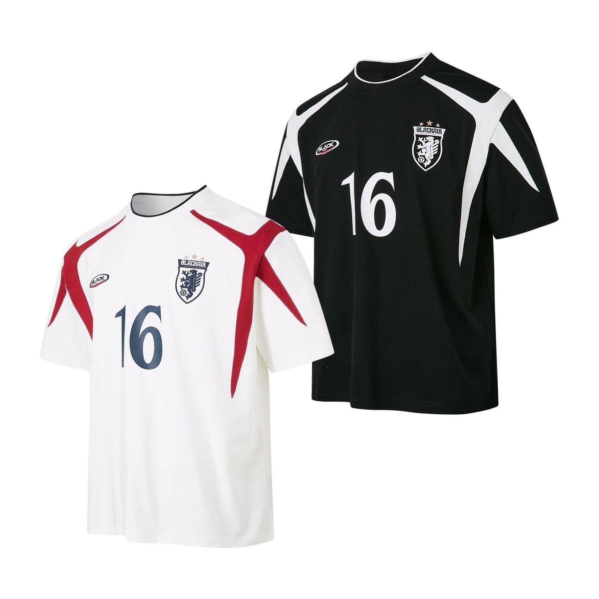 Madxmarx “BLACKAIR 16” Retro Football Tee