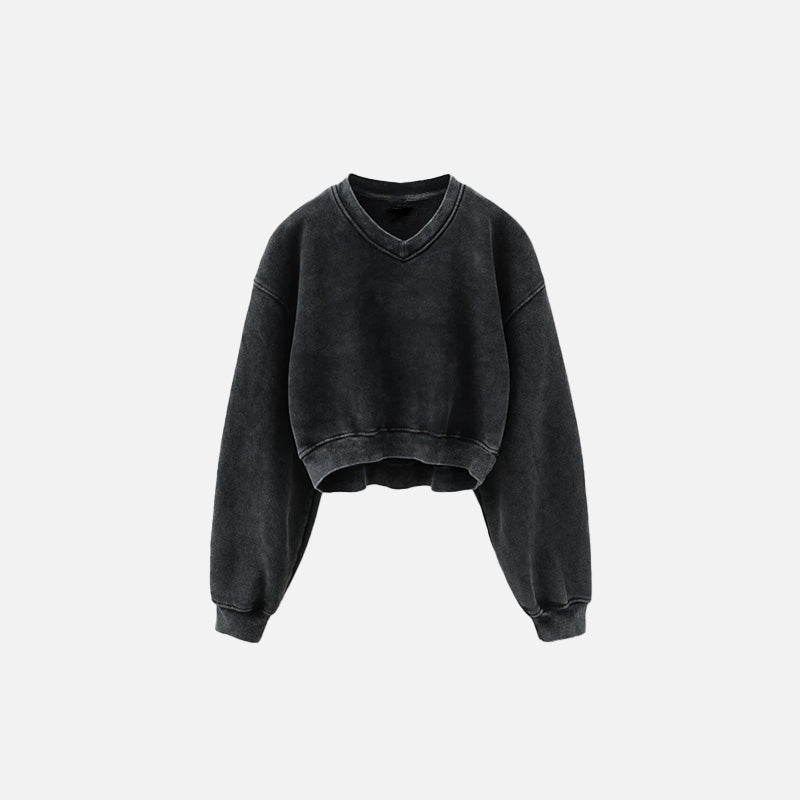 Women's Fleece Cropped Sweatshirt